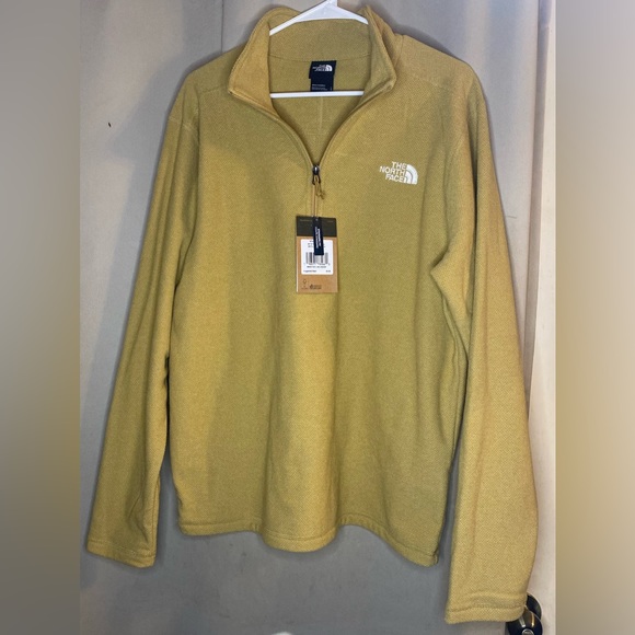THE NORTH FACE Men's Textured Cap Rock Quarter Zip Pullover NWT Size Large - Picture 5 of 6